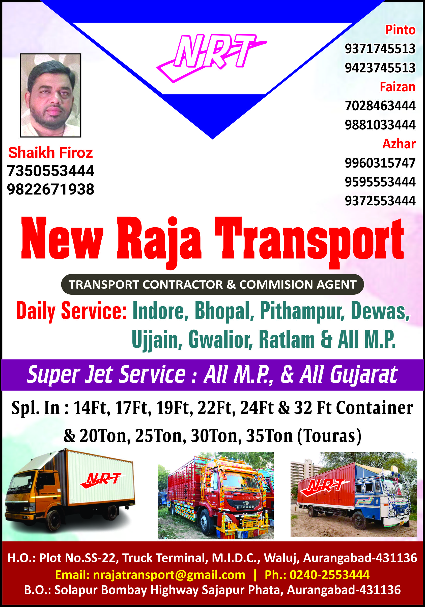 New Raja Transport