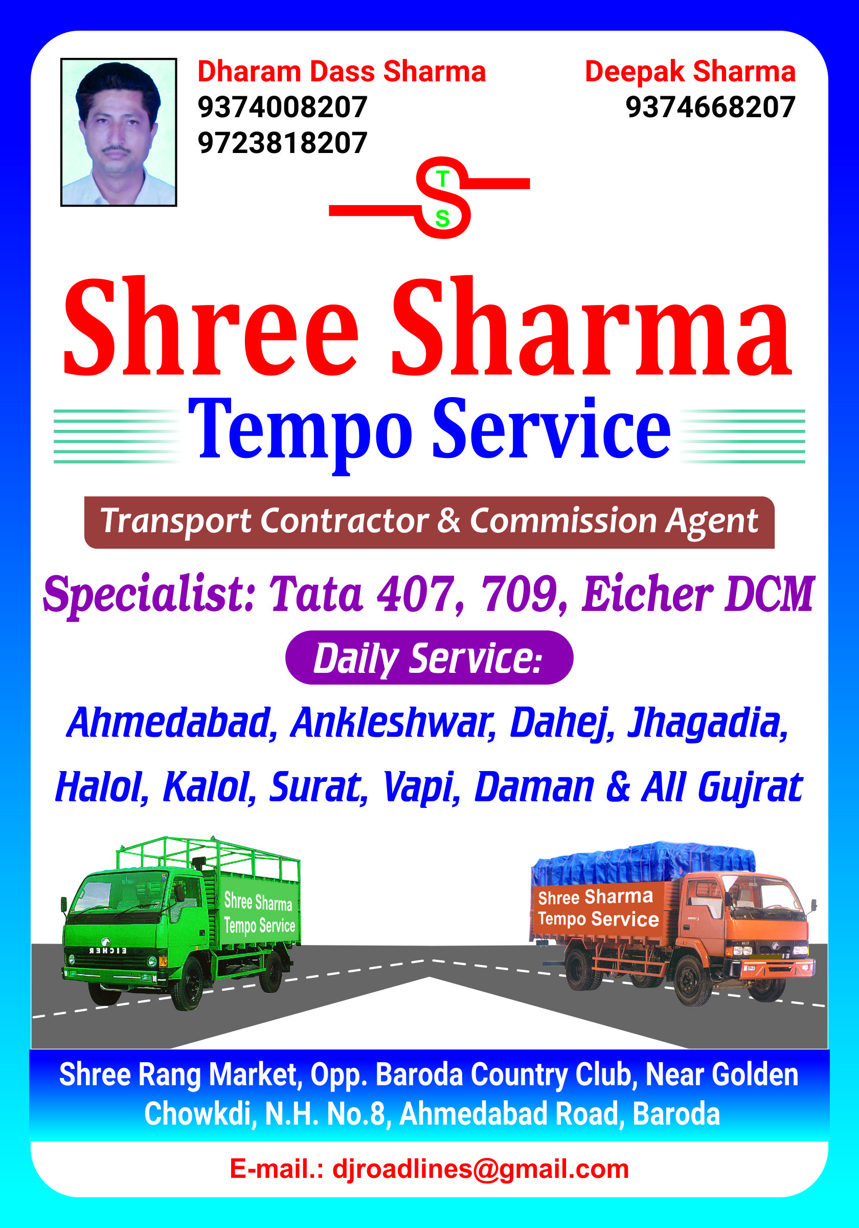 Shree Sharma Tempo Service